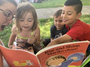 Reading at SCVF Beneficiary Boys & Girls Club Sonoma-Marin