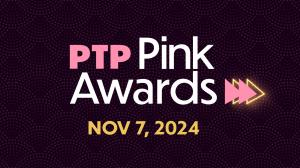 PTP Pink Awards logo