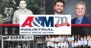 A&M Industrial 70th Anniversary Historic Images And Staff Photo Collage