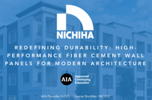 Nichiha USA Launches Innovative AIA-Approved Continuing Education Course on High-Performance Fiber Cement Wall Panels