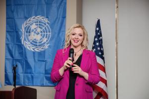 Mary Ottman Speaks at the Empowering Women and Girls to Thrive Summit at the United Nations