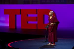 Mingyur Rinpoche on TED Stage