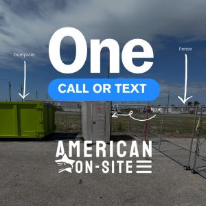 American On-Site Tulsa porta potty rental