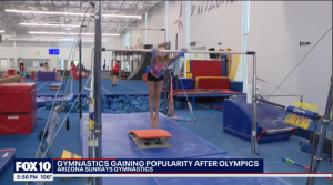 Fox 10 Phoenix Spotlights Arizona Sunrays Gymnastics: A Surge in Popularity Following the Olympics