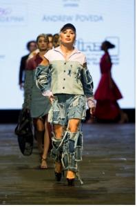 Elton Ilirjani for Maria Jose Chavarria Ruiz (Photo Credits: Getty Images / Arun Nevader for Costa Rica Fashion Week)