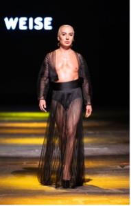 Elton Ilirjani for Weise (Photo Credits: Getty Images / Arun Nevader for Costa Rica Fashion Week)