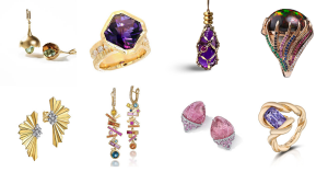 Jewelers of America CASE Awards Winners. 8 award winning pieces of fine jewelry.