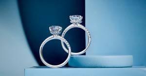 2 New Hidden Halo Diamond Engagement Rings by With Clarity