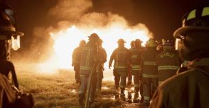 Photo 3  "Odd Hours, No Pay, Cool Hat" DOC (Beeville_FireTraining_04)