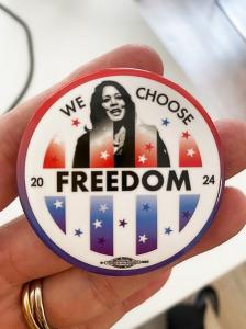 Grassroots Pin for Purpose Initiative Fuels Kamala Harris Presidential Campaign