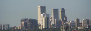 View of downtown Tulsa, Oklahoma, highlighting AWSCWI.COM's expanded welding inspection services in the area.