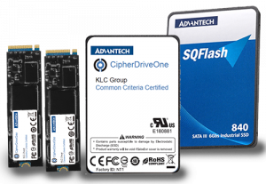 Advantech's Industrial SSDs with KLC Group's CipherDriveOne Software, Now Common Criteria Certified & NSA CSfC Listed