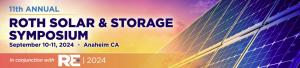 11th Annual ROTH Solar & Storage Symposium in Conjunction with RE+ 2024