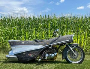 Vintage motorcycles and other items from the vast collection of Dave Ohrt will be auctioned Sept. 7 in Ottawa, Illinois