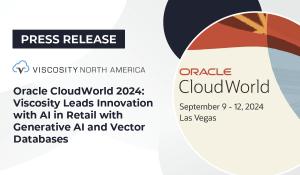 Viscosity's CIO to present at Oracle CloudWorld 2024