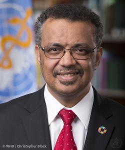 Dr Tedros official portrait