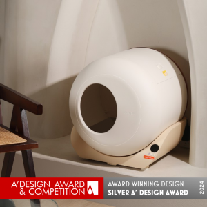 Furrytail Cat Toilet by DUAN XIANG TIAN Wins Silver in A’ Pet and Animal Product Awards