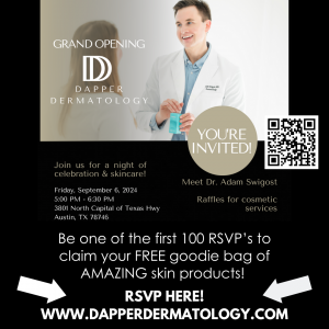 Dapper Dermatology Opens Its Doors in Westlake Hills with Celebrations and Giveaways