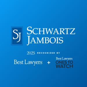 Four Chicago Personal Injury Lawyers From Schwartz Jambois Announced as Best Lawyers and Ones to Watch for 2025