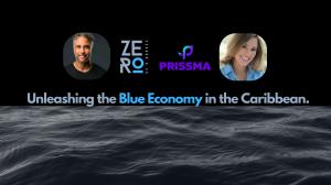 A vibrant photo captures the momentous partnership between two leading organizations, Zero Carbon & Co and PRISSMA, as they join forces to champion Blue Economy Development and Green Finance in Latin America and the Caribbean. The image prominently featur