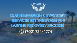 A Henderson Nevada scene shows the concept of Icarus in Nevada offers  a full range of Henderson outpatient rehab options