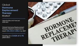 Hormone Replacement Therapy Market Is Projected To Reach .5 Billion by 2027