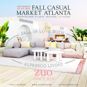 ZUO launches their ‘Fall in Love with Alfresco Living’ with 50 new outdoor designs