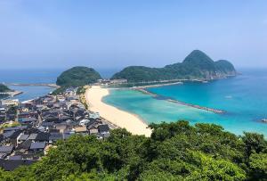 Takeno Beach and Village
