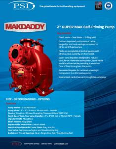 PSI MAKDADDY Self-Priming Pump