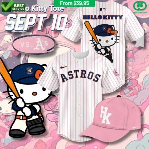 Celebrate Hello Kitty Houston Astros Baseball Jersey with new versions