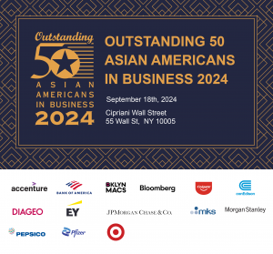 23rd Anniversary of Outstanding 50 Asian Americans in Business Award to be Celebrated