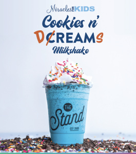 Image of the blue  limited-time-offer, a "Cookies n’ Dreams" Milkshake