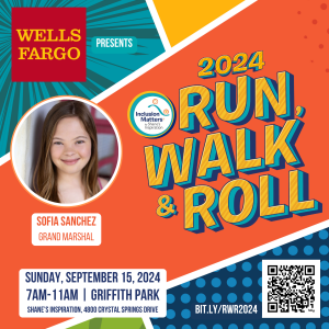 Hunger Games Actress Sofia Sanchez to Grand Marshal Inclusion Matters by Shane’s Inspiration’s Run, Walk & Roll