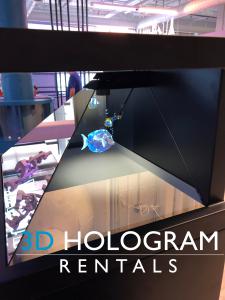 3D Hologram Rentals Fish