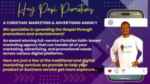 Hey Papi Promotions Christian Marketing and Advertising Agency Banner