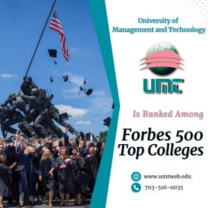 UMT ranks 2024-2025 Forbes 500 Top Colleges