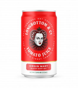 Longbottom & Co Virgin Mary 7.5 fl oz can with new branded look