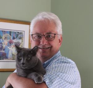 Dr. Robert Devlin at his practice of in home pet euthanasia in Charlotte, NC and surrounding areas.