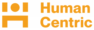 Human Centric Group logo featuring modern, minimalist typography with a sleek design symbolizing the agency's focus on human-centered branding and innovation