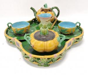 The Leberfeld Collection of majolica will be auctioned Oct. 12 by the Strawser Auction Group, online and live in Indiana