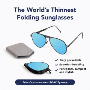 ROAV the world’s thinnest folding frames