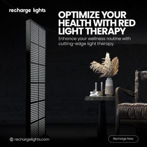 Recharge Lights Introduces Medical-Grade Red Light Therapy Panels for Enhanced Well-Being