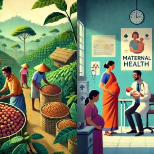 Coffee & Maternal Health Infographic