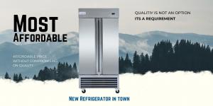 New Affordable Reach-In Refrigerator Under 2000