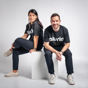 Pluria co-founders Andrei Cretu and Gabriela Draghia