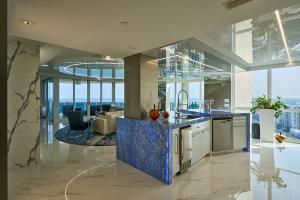 South Florida Penthouse interior design by Perla Lichi.