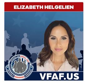 Elizabeth Helgelien Veterans for America First tours the Cochise county southern border for VFAF Veterans for Trump