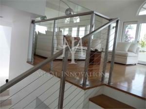 Metal Innovations Cable Railing Installation Interior