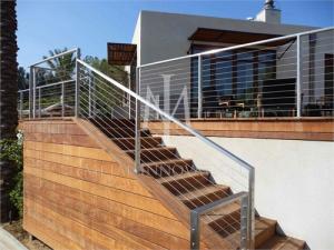 Metal Innovations Cable Railing Installation Exterior