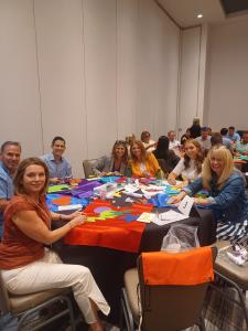 American Metalwork Volunteers, Making Capes For Kids